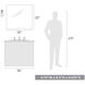 Axel 1 Light 4.75 inch Matte White Wall Sconce Wall Light in No Shade